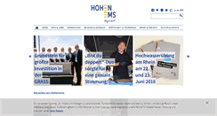 Desktop Screenshot of hohenems.at